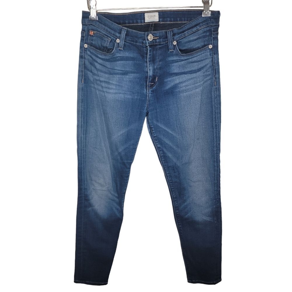 Hudson Nico Mid-Rise Super Skinny Denim Jeans 30